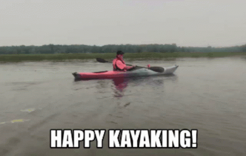 Happy Kayak Kayaking GIF
