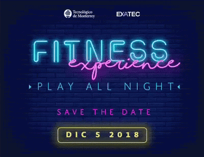 Exatec Fitness Experience GIF - Exatec Fitness Experience Neon Party GIFs