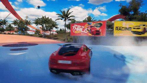 Forza Horizon3 Jaguar F Type R Coupe GIF - Forza Horizon3 Jaguar F Type R Coupe Drifting GIFs