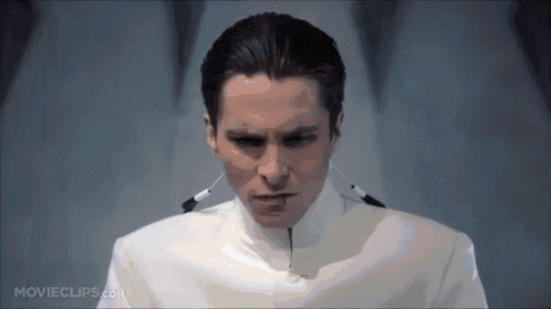 The Storm Before The Calm.  GIF - Christian Bale The Calm Before The Storm Lie Detector Test GIFs
