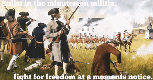 Minuteman Minutemen GIF - Minuteman Minutemen Risenrp GIFs