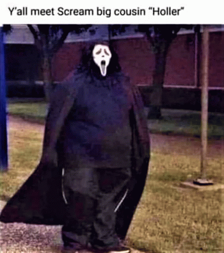 Halloween Scream GIF