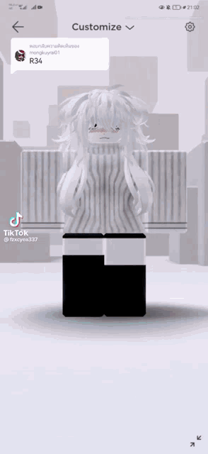 a phone screen shows a screenshot of a girl and says " customize " on the bottom