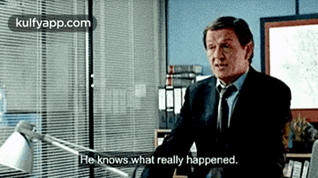 He Knows What Really Happened..Gif GIF - He Knows What Really Happened. Lewis Inspector Lewis GIFs