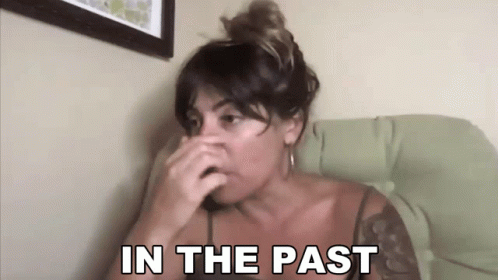 In The Past Arielle Scarcella GIF - In The Past Arielle Scarcella A Long Time Ago GIFs
