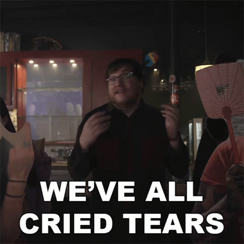 Weve All Cried Tears Erik Button GIF - Weve All Cried Tears Erik Button Dollar Signs GIFs