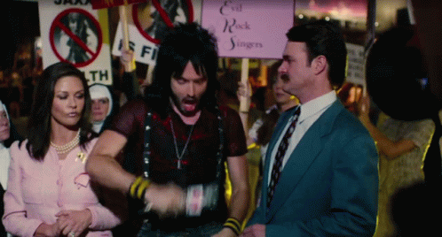 Sniff The Mike Rock Of Ages GIF
