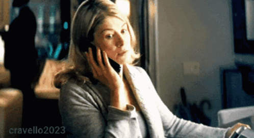 I Suppose Thats Possible Rosamund Pike GIF - I Suppose Thats Possible Rosamund Pike Maybe Maybe Not GIFs