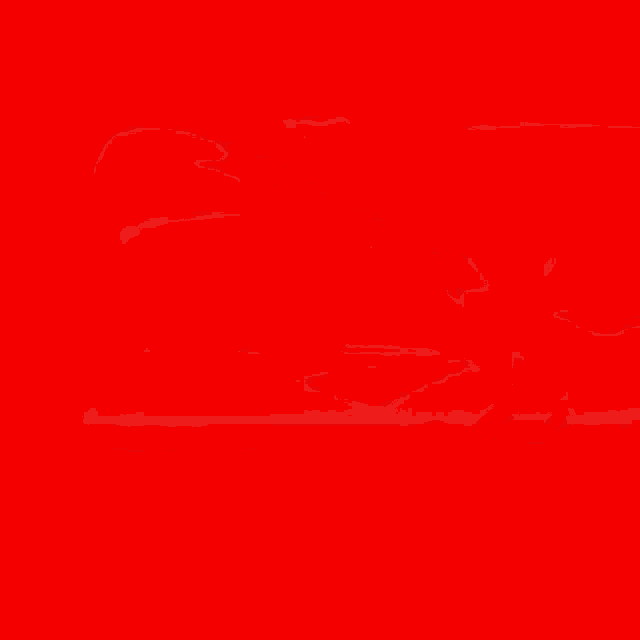 a close up of a person 's red eye with a circle in the middle .