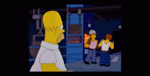 The Simpsons Home Simpson GIF - The Simpsons Home Simpson Fight GIFs