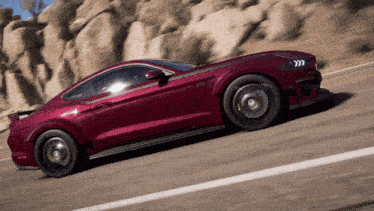 Forza Horizon 5 Ford Mustang Rtr Spec 5 GIF - Forza Horizon 5 Ford Mustang Rtr Spec 5 Driving GIFs
