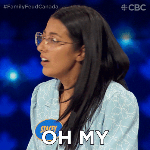Oh My Stacey GIF - Oh My Stacey Family Feud Canada GIFs
