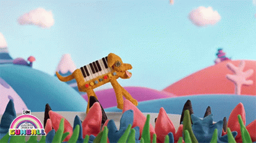 Piano De Cachorro O Incrível Mundo De Gumball GIF - Piano De Cachorro O Incrível Mundo De Gumball Piano Dog GIFs