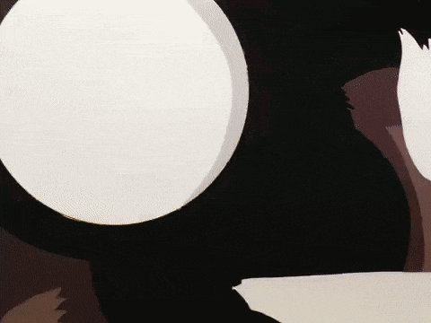 a close up of a person 's eye with a white circle around it