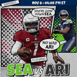 Arizona Cardinals Vs. Seattle Seahawks Pre Game GIF - Nfl National Football League Football League GIFs