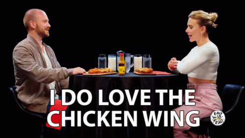 I Do Love Chicken Wing Food GIF - I Do Love Chicken Wing Chicken Wing Food GIFs