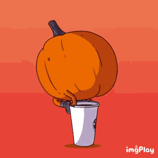 Pumpkin Spice GIF - Pumpkin Spice Coffee GIFs