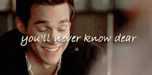 Youll Never Know Dear Kai Parker GIF - Youll Never Know Dear Kai Parker The Vampire Diaries GIFs