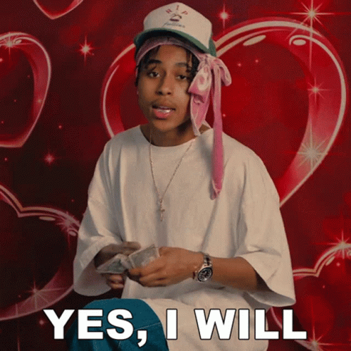 Yes I Will Eli Derby GIF - Yes I Will Eli Derby Love Song GIFs