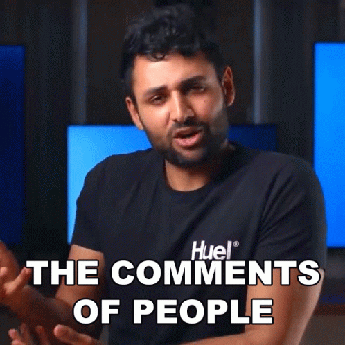 The Comments Of People Arun Maini GIF - The Comments Of People Arun Maini Mrwhosetheboss GIFs