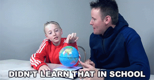 Didnt Learn That In School Something New GIF - Didnt Learn That In School Something New New Information GIFs