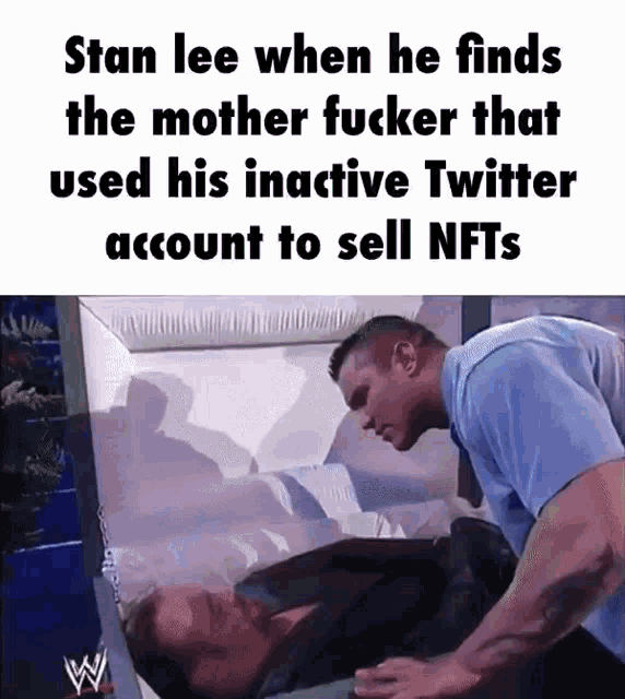 Stan Lee Nft GIF - Stan Lee Nft Wwe GIFs