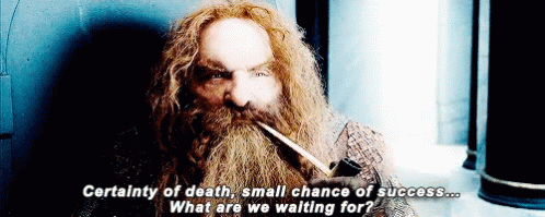 Lord Of The Rings Lotr GIF - Lord Of The Rings Lotr What Are We Waiting For GIFs