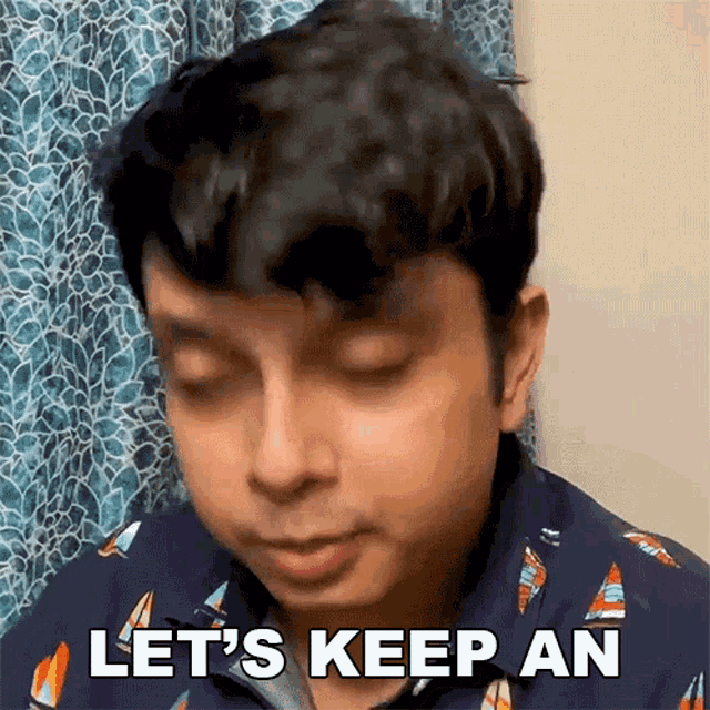 Lets Keep An Open Mind Shayan GIF - Lets Keep An Open Mind Shayan Buzzfeed India GIFs