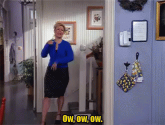Got A Boo Boo GIF - Ouch Sabrina The Teenage Witch Ow GIFs
