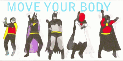 Rock Yo Body GIF - Move Your Body Super Heroes Super Hero GIFs