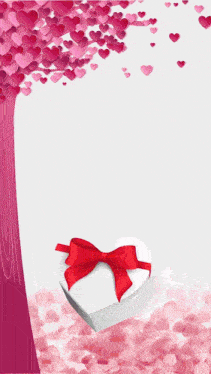 a picture of a couple in a heart shaped gift box