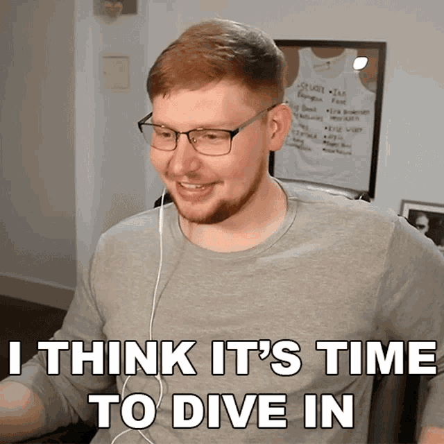 I Think Its Time To Dive In Ollie Dixon GIF - I Think Its Time To Dive In Ollie Dixon Lets Get Started GIFs