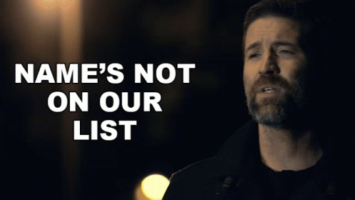 Names Not On Our List Josh Turner GIF - Names Not On Our List Josh Turner Soldiers Gift Song GIFs