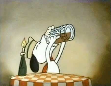Snoopy Beer GIF - Snoopy Beer GIFs