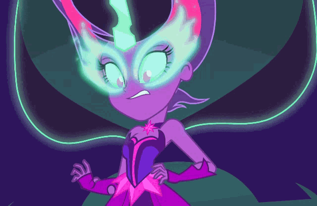 twilight sparkle from my little pony equestria girls is wearing a mask