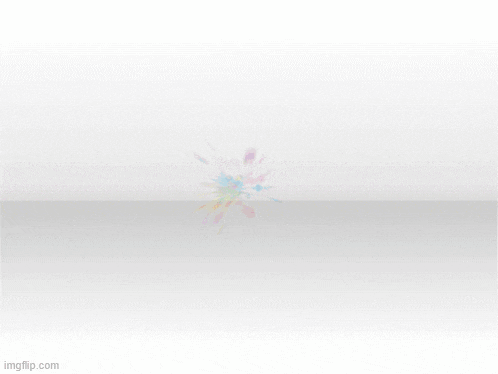 a polaroid logo with colorful splashes and the words " sharing your life with polaroid products "