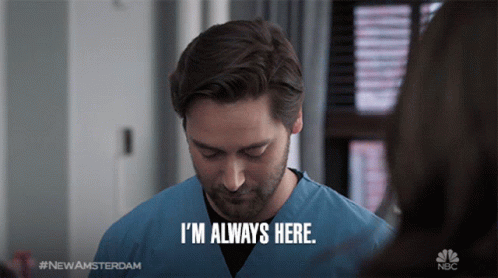 Im Always Here Dr Max Goodwin GIF - Im Always Here Dr Max Goodwin Ryan Eggold GIFs