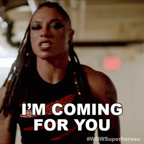 Im Coming For You The Beast GIF - Im Coming For You The Beast Wow Women Of Wrestling GIFs