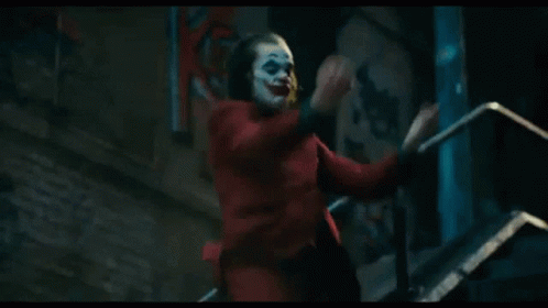Joker Dance Joker Mood GIF - Joker Dance Joker Mood Joker Stairs GIFs
