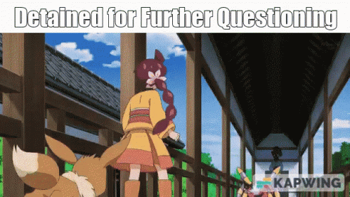Detained For Further Questioning Pokemon GIF - Detained For Further Questioning Pokemon Spinarak GIFs