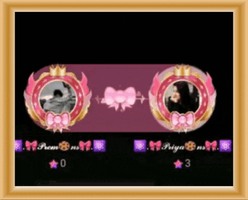 a picture of a couple with their names priya and prem