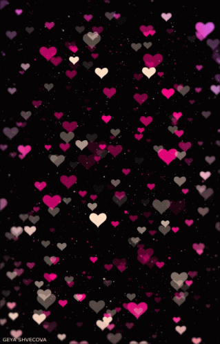 Hearts Love GIF