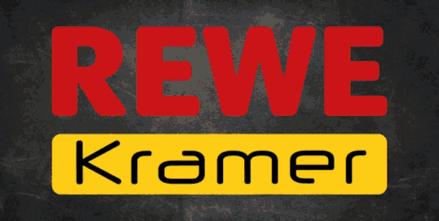 rewe kramer is written in red on a blackboard