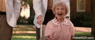 Happy Grandma GIF - Wedding Singer Grandparents Grandma GIFs