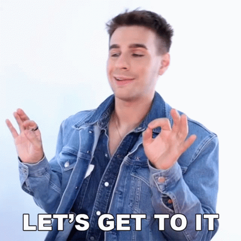 Lets Get To It Brad Mondo GIF - Lets Get To It Brad Mondo Lets Get Started GIFs