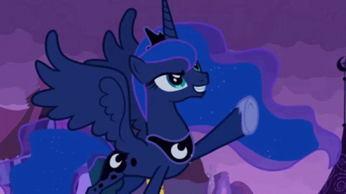 My Little Pony My Little Pony Friendship Is Magic GIF - My Little Pony My Little Pony Friendship Is Magic Princess Luna GIFs