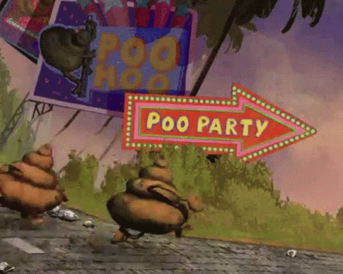 Pool Party GIF - Pool Party Poop GIFs