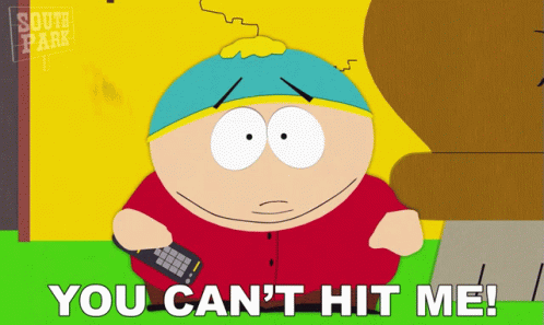 You Cant Hit Me Eric Cartman GIF - You Cant Hit Me Eric Cartman South Park GIFs