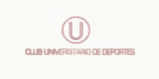 a blurry picture of a logo for club universitario de ecuador