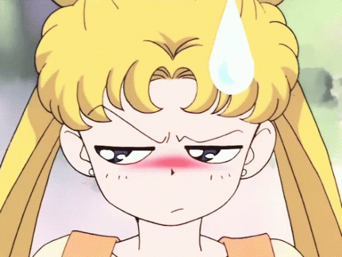 Sailor Moon Angry GIF - Sailor Moon Angry Blush GIFs